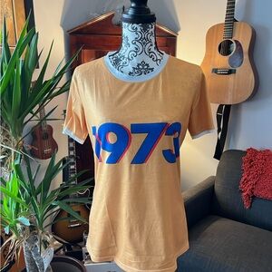 1973 Graphic Tee in Orange
